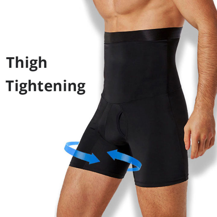 %E3%80%90100%25-original%E3%80%91%20Men%20Tummy%20Control%20Shorts%20Body%20Shaper%20Compression%20High%20Waist%20Trainer%20Belly%20Tummy%20Control%20Slimming%20Shapewear%20Boxer%20Underwear%20Fajas%20-%20Image%203