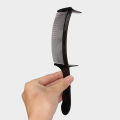 Barber Flat Top Haircut Comb Curved Hair Clipping Cutting Arced Comb Professional Hair Cutting Curved Positioning Comb.