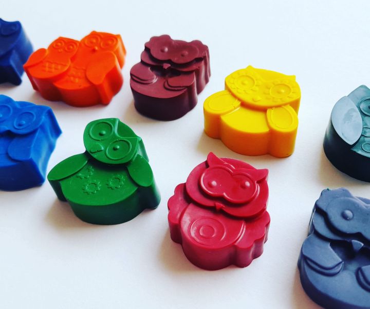Owl Crayons | Pack of 10