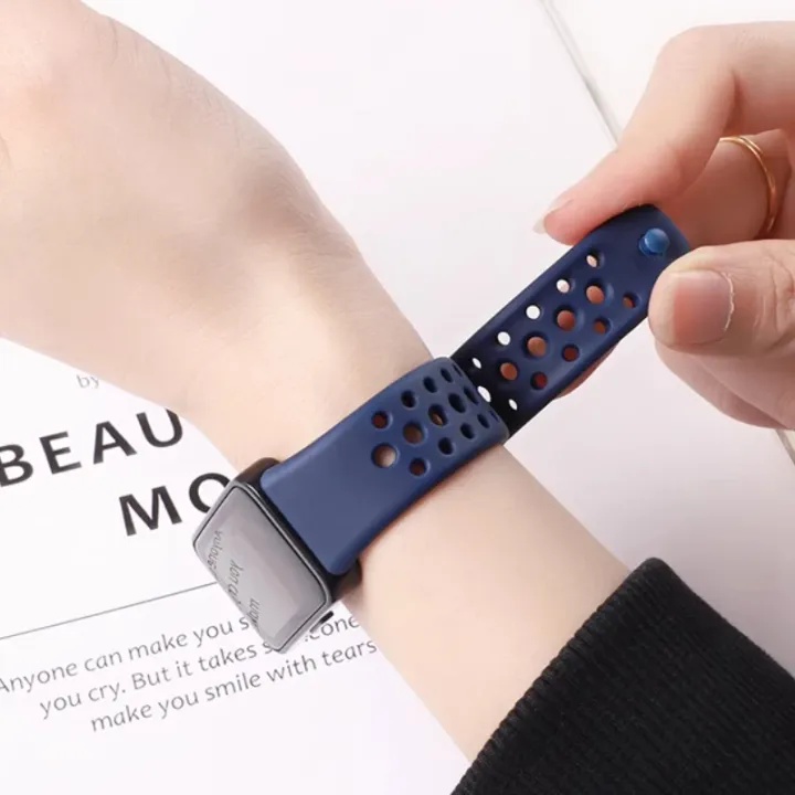 Silicone%20Straps%20For%20Huawei%20Band%2010%209%208%20Strap%20Accessories%20Replacement%20Sport%20Breathable%20Bracelet%20Correa%20Huawei%20Bands%2010%209%208/8NFC%20-%20Image%204