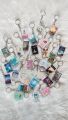 2 Mini books keychain(NOT READABLE), Novels keychain for school bags, English and Urdu Novels keychain for girls. 