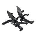 Motorcycle Carbon Fiber Adjustable Footrests Rear Set Footpeg Rearset Foot Peg Pedal For PANIGALE V4 Panigale V4S 2025.