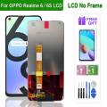 6.5" Display For OPPO Realme 6 LCD RMX2001 LCD Screen Touch Digitizer Assembly Replacement For OPPO Realme 6S RMX2002 Display. 