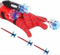 Spiderman Swrist Luncher Toy with free Pokémon card and Hand Gloves. 