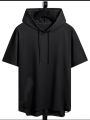 T SHIRT TYPE   (BLACK SUMMER HOODIE)  FOR BOYS AND GIRLS. 