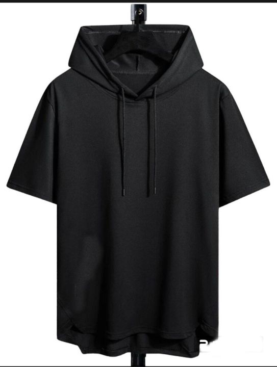T SHIRT TYPE   (BLACK SUMMER HOODIE)  FOR BOYS AND GIRLS