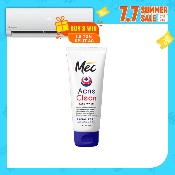 Mec Acne Clean Face Wash 100gm