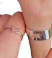 Beautiful Couple Rings Set Butterfly Adjustable Rings Pair For Couple Rings. 