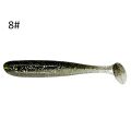 10Pcs/Bag 70mm 90mm 120mm Swim Bait Lure Soft Plastics 2 Inch Saltwater Paddle Tail Swimbait.