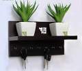 Key ring hanger key wall shelf Height 8.5 Inch Width 12 Inch Depth 5.5 Inch Model KS.