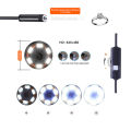 7MM Android Endoscope Camera 3 IN1 Micro USB Type C Borescope Mini Camera Waterproof LED Car Inspection PC.
