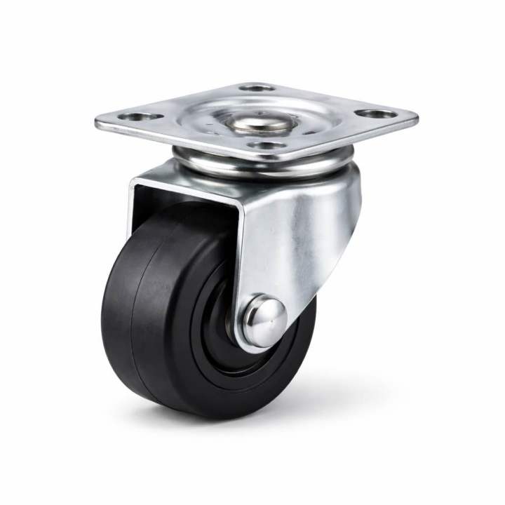 Industrial Rubber Caster Wheel – 1 Inch Rotatable (Swivel) | Daraz.lk