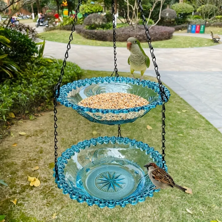 2-layer%20Bird%20Feeder,%20Suspended%20Bird%20Bath,%20Courtyard%20Decoration,%20Durable%20Tray%20with%20Chain%20for%20Bird%20Bath,%20Outdoor%20Bird%20Feeding%20-%20Image%207