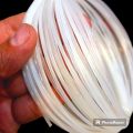 plastic wire 2mm, single crystal white wire , for diy craft making projects. 