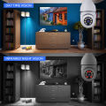 V380 Full HD 1080P Wireless LED PTZ IP Bulb Camera With NIGHT VISION, Wide Angle, Two-way Audio. 