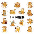 Garfield Pooky Nemo Odie Irene Cute Two-Dimensional Curly Stickers Notebook Scooter Decoration Graffiti Stickers Holiday. 