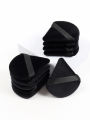 Black Triangle Powder Puff Facial Makeup Sponge Soft Velvet Cosmetics Puff Mixer Beauty Foundation Make-Up Sponge Makeup Access.