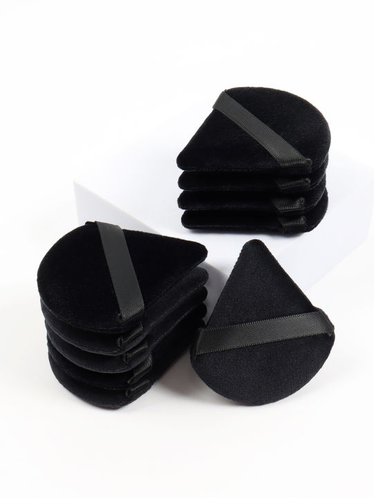 Black%20Triangle%20Powder%20Puff%20Facial%20Makeup%20Sponge%20Soft%20Velvet%20Cosmetics%20Puff%20Mixer%20Beauty%20Foundation%20Make-Up%20Sponge%20Makeup%20Access%20-%20Image%203