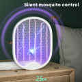 Foldable Electric Mosquito Killer Fly Swatter Trap USB Rechargeable Mosquito Racket Insect Killer with UV Light Bug Zapper 3000V. 