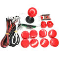 Copy Sanwa Joystick Arcade Game Diy Kit For Raspberry Pi PC PS3 Switch Usb Controller Zero Delay Board Button Set NEO GEO. 