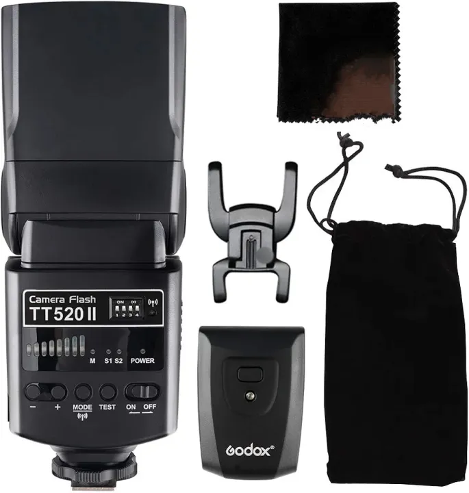GODOX%20TT520%20II%20With%20Charger%20&%20Battery%20for%20Canon%20Nikon%20Sony%20Pentax%20Olympus%20Fujifilm%20Panasonic%20DSLR%20Cameras%20with%20Hot%20Shoe%20-%20Image%203