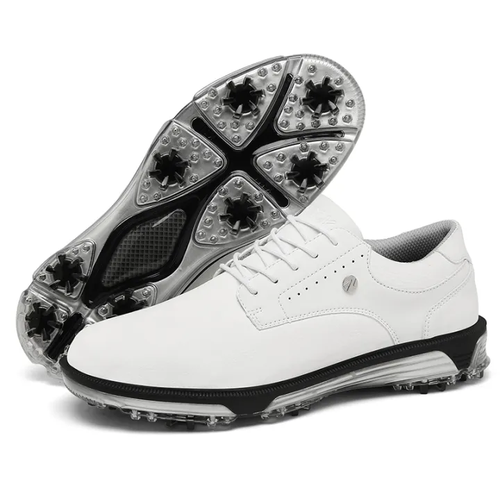 Golf%20Shoes%20For%20Men%202024%20New%20White%20Professional%20Waterproof%20Non-slip%20Spikeless%20Outdoor%20Leisure%20Walking%20Training%20Golfer%20Sneakers%20-%20Image%207