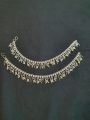 Silver Pair oF Anklets Pazaib.. 
