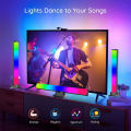 Smart LED Symphony Sound Control Pickup Light RGB Music Rhythm Ambient Lamp With App Control For TV Compute Gaming Desktop Decor.