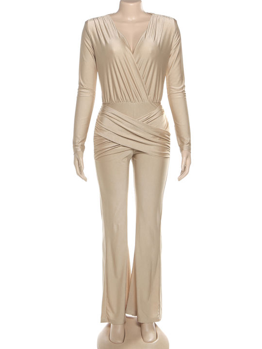 Weird%20Puss%20Cross%20Ruched%20Jumpsuit%20Women%20Patchwork%20Deep%20V-Neck%20Full%20Sleeve%20Elegant%20Skinny%20Stretch%20Workout%20Office%20Classic%20Overalls%20-%20Image%206