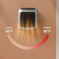 Plug In Heater Mini Electric Heater Warmer Low Noise Wall Mounted Room Heater Portable Heater Fan for Home Office Dorm Room. 
