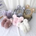 Winter Folding Portable Cold Protective Furry Plush
Earmuffs Windproof Outdoor Soft Comfortable Fur
Ear Protection Muffs. 