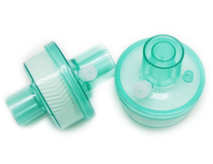 High-Efficiency HME Filter / Bacterial Viral Filter for CPAP and BiPAP Machines | Universal Inline Heat Moisture Exchanger | Sleep Apnea Waterless Humidifier & Germ Protection