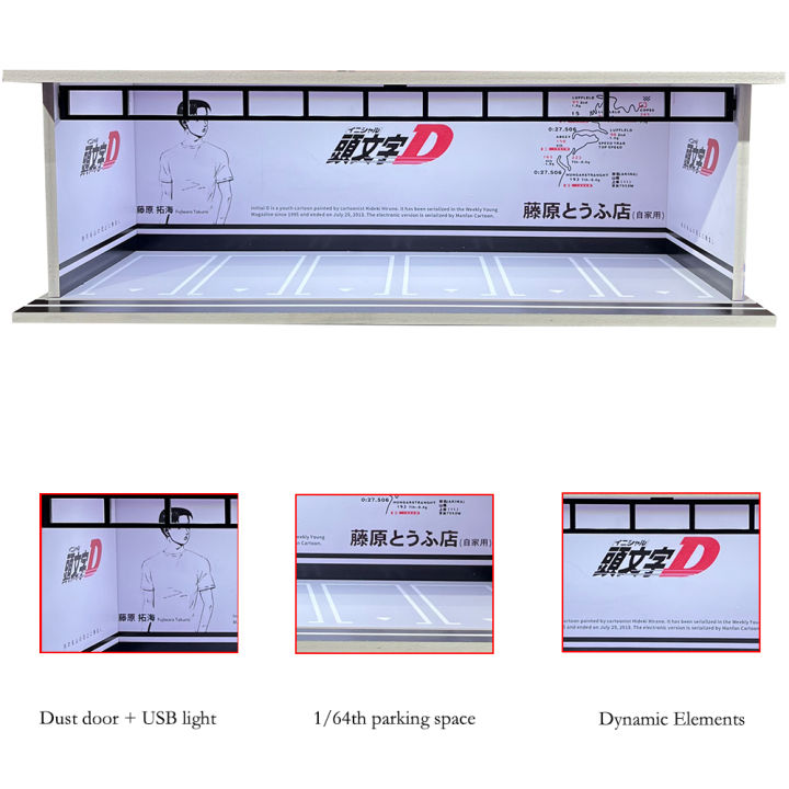 Realistic%201/64%20Scale%20Parking%20Garage%20Diorama%20Kit%20-%20Realistic%20Model%20Car%20Display%20Scene%20%20Car%20Garage%20Diorama%20Miniatures%20Models%20Kit%20-%20Image%203