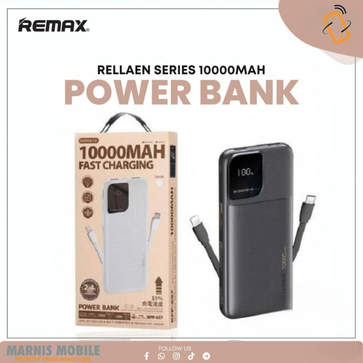 REMAX RPP657 10000MAH POWER BANK | Daraz.lk