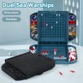 Two player black battleship naval battle board game - Get an engaging naval battle experience through strategy games. 