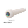 6pcs Acoustic Guitar Bridge Pins , Bovine bone bleached /primary colors/Ebony/Cocoapolo Wood Guitar Fixed String Nails. 