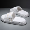 Platform Men Slippers Soft Slippers EVA Women's Slippers Fashion Flip Flops Outdoor Shoes Summer Casual Couple Slippers. 