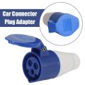 240V 16A Caravan Mains Adapter 3-Pin Industrial Plug Socket Converter Motorhome Hook Up Cable for RV Campervan Power Supply. 