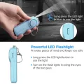 Personal Security Alarm Self Defense 130dB Loud Keychain Portable Safety Anti-satyr For Women Child Elder Girl Emergency Alarm. 