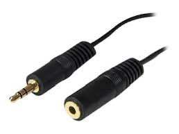 1.5M Audio Cable  Male To Female Jack Av Extension Cable