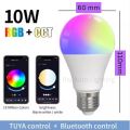 Original LED Smart RGB Light Bulbs, Tuya free app control Bluetooth Color Changing Light Bulbs..
