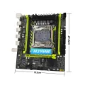 MUCAI X99-P4X1 Motherboard LGA 2011-3 Kit Set With DDR4 16GB(2*8GB) 2666MHz RAM Memory And Intel Xeon E5 2630 V4 CPU Processor. 