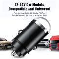 100W USB Car Charger Dual Ports Fast Charging Car Phone Charger For iPhone Samsung Xiaomi Quick Charge 3.0 Type C Charger In Car.
