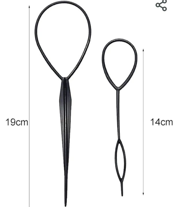 Twist%20&%20Loop%20Ponytail%20Maker%202%20pcs%20Hair%20Braid%20Styling%20Tool%20-%20Image%209