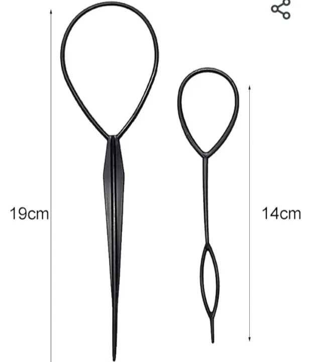 Twist%20&%20Loop%20Ponytail%20Maker%202%20pcs%20Hair%20Braid%20Styling%20Tool%20-%20Image%209