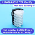 ET-L18050 Printhead DTF Manifold Adaptor Print Head Converter With Ink Damper For Epson XP600 EcoTank L18050 18100 L8050. 