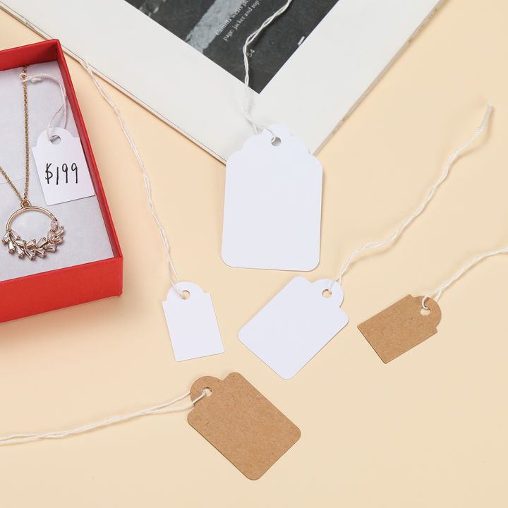 100pcs/Lot%20Rectangular%20Paper%20Price%20Tag%20White%20Wooden%20Blank%20String%20Watch%20Jewelry%20Crafts%20Price%20Display%20Cards%20Package%20Hang%20Tag%20Card%20-%20Image%204