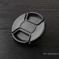 High-quality 40.5mm 49mm 52mm 55mm 58mm 62mm 67mm 72mm 77mm 82mm Center Pinch Snap-on Cap Cover Camera Lens. 