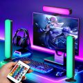 LED night light bar decoration light strip RGB with remote control desktop light remote control light strip TV game bedroom deco. 