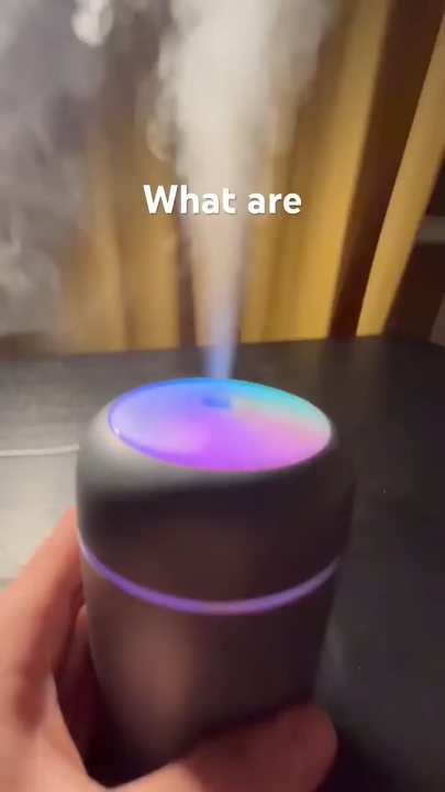 Portable Humidifier Mini USB 300ML RGB LED Cool Mist Aroma Diffuser for Home Office Car